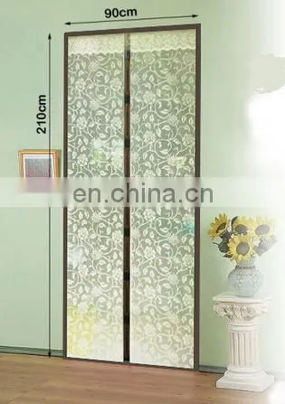 High Quality Flocking of Magnetic Soft Netting Fabric Ployster Mosquito Net For Home Decoration photo-2