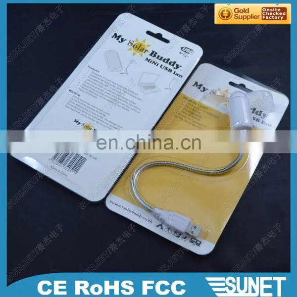 Preset Custom Language USB Messages Flashing Led Fan Cooler photo-5