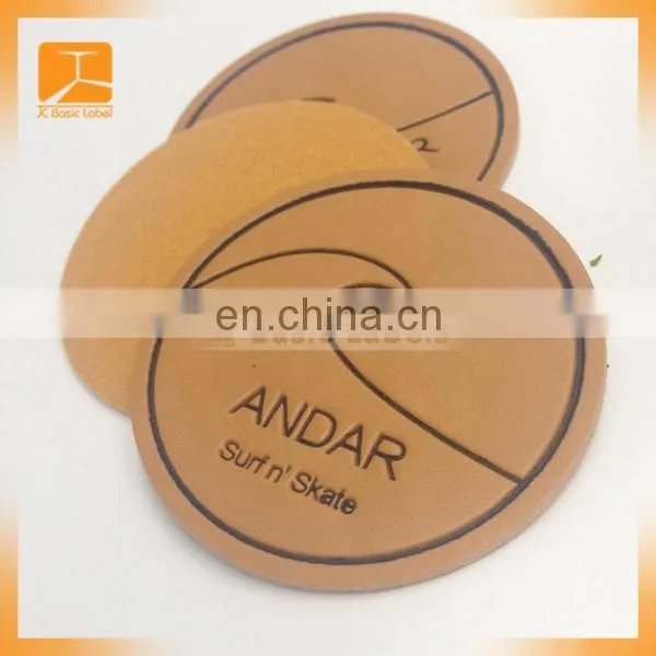 Garment Accessories Pattern Carved Soft Enamel Zinc Metal Alloy Embossed Jeans Leather Label photo-6