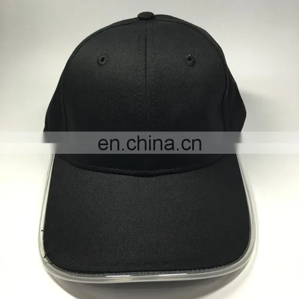 2017 New Cool Design 100% Cotton Cool Led Oem Flashing Baseball Hats Caps photo-5