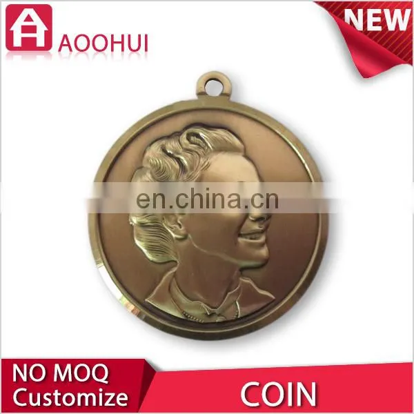 Hot 2D Design Antique Copper Coins Gold photo-5