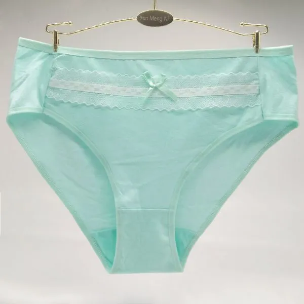Yun Meng Ni Sexy Underwear Big Size XXL XXXL XXXXL Ladies Briefs Soft Cotton Women's Panties photo-5