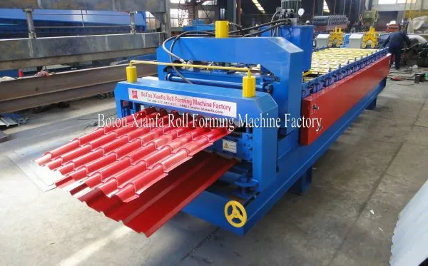 Double Glazed Tile and Trapezoidal Forming Machine photo-2