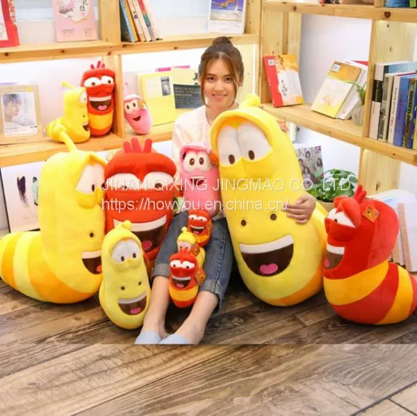 Hilarious Bug, Doll, Larva, Stinky, Slug, Funny, Small Yellow Caterpillar Plush Toy Manufacture photo-5