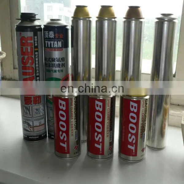 5 Color CMYK Printing Aerosol Cans Empty Aerosol Cans