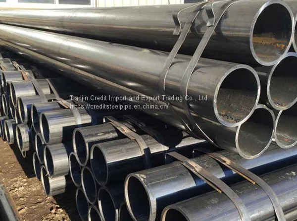 ASTM A53 Welded Steel Pipe ERW Steel Pipe Fluid Steel Pipe For Sale photo-2