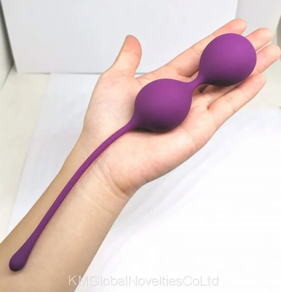 First Time Triple Lover Balls - Duotone Ben Wa Kegel Weights - Pelvic Floor Exercise - Adult Sex Toys photo-4