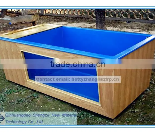 FRP Fish Breeding Pool , Fiber Glass Fish Pond, Fiber Glass Water Vat photo-4