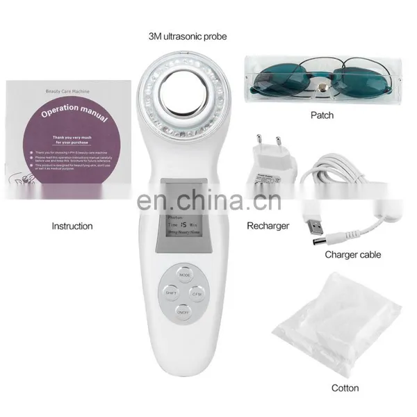 RAZZY FF3382 Skin Tightening Device Ultrasonic Beauty Skincare Machine photo-6