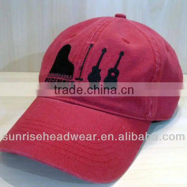 Custom High Quality Stone Washed Baseball Cap and Hat