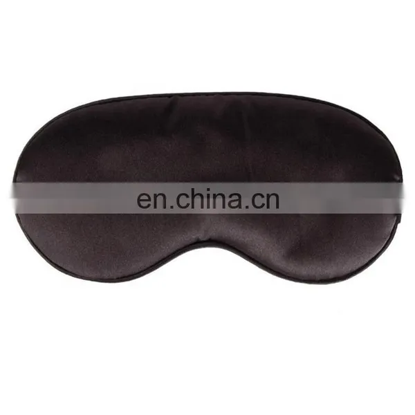 Promotional Breathable Black Silk Eye Mask Disposable photo-4