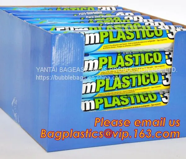 BPA Free Slider /plastic Cutter PE Cling Film for Food Wrap, PVC Food Wrap Cling Film, Cling Film for Food Wrap photo-4