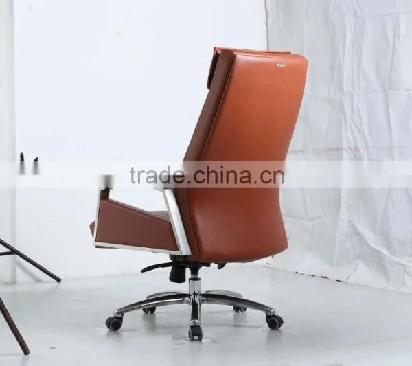 High Back Genuine Leather Luxury Chair Item A902 photo-2