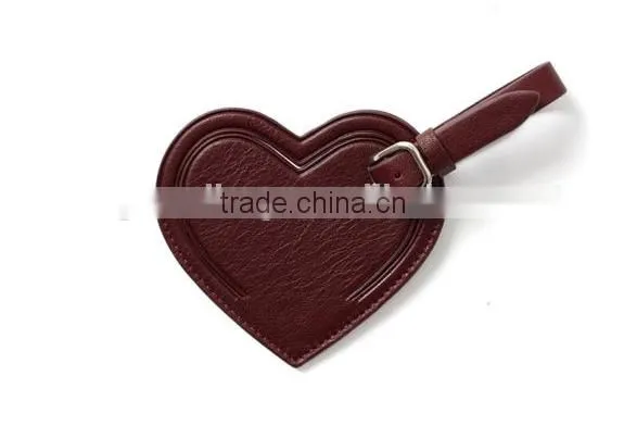 Colorful Genuine Cowhide Leather Luggage Parts Baggage Tags Travel Accessories for Decoration photo-5