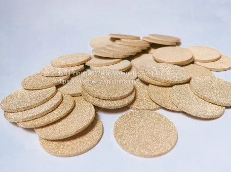 Sintered Copper Filter Disc photo-2