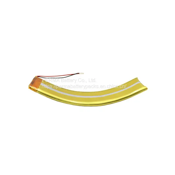 Irregular Crescent-shaped Curved Rechargeable Lithium Polymer Battery Customized for Smart Wireless Technology photo-5