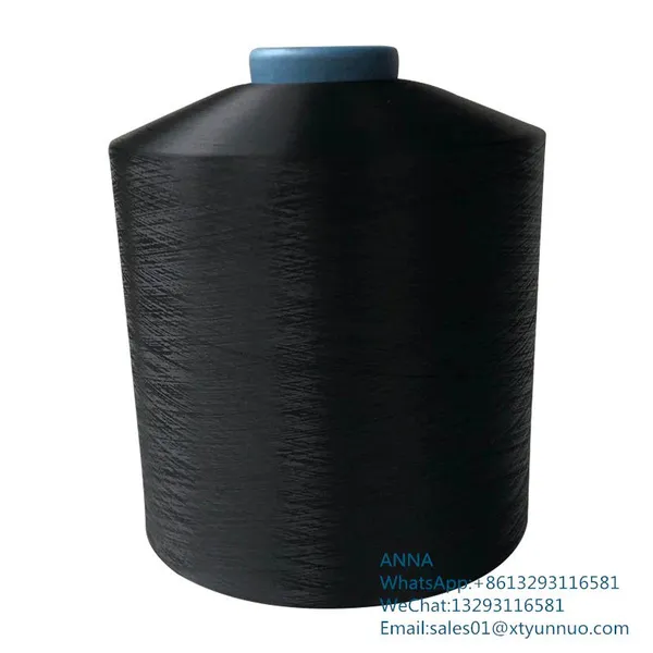 White Fdy Polyester Yarn Colorful Dty 150/48 For Knitting photo-4