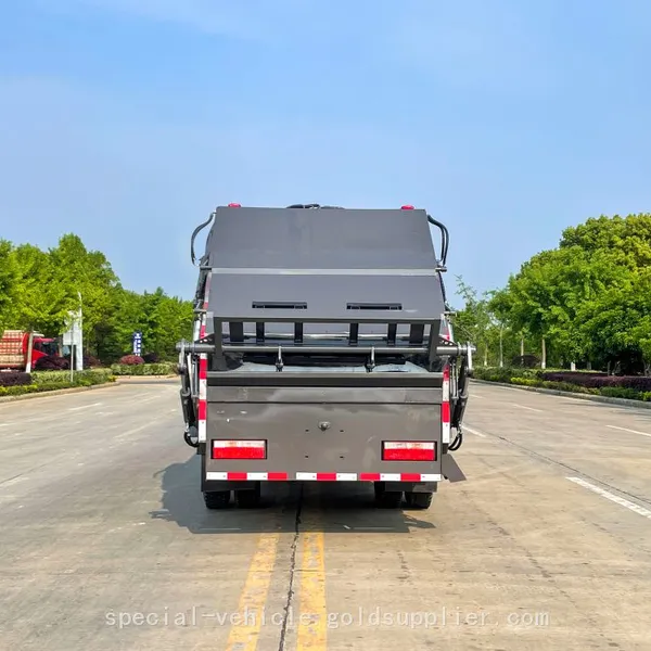 10 Square Volume Garbage Truck Dongfeng Frica F7 Compression Garbage Engineering Truck photo-2