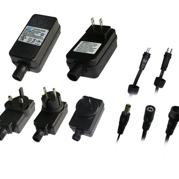 High Efficiency Level Power Adapter 25W 5V Power Supply AC DC Charger Adaptor With CE FCC ETL SAA KC UKCA
