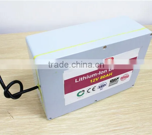 LifePo4 Cell Whosale Manufacturer 12v 80ah for Solar photo-2