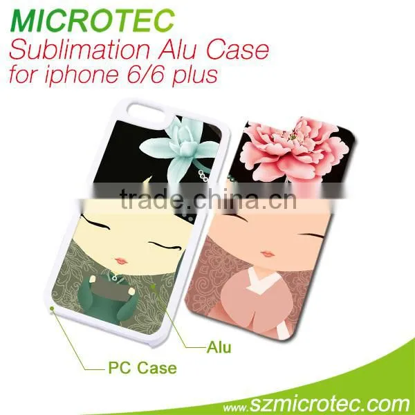 Sublimation Blank 2D Case for I Phone 6 Plus, Square Camera Hole photo-2