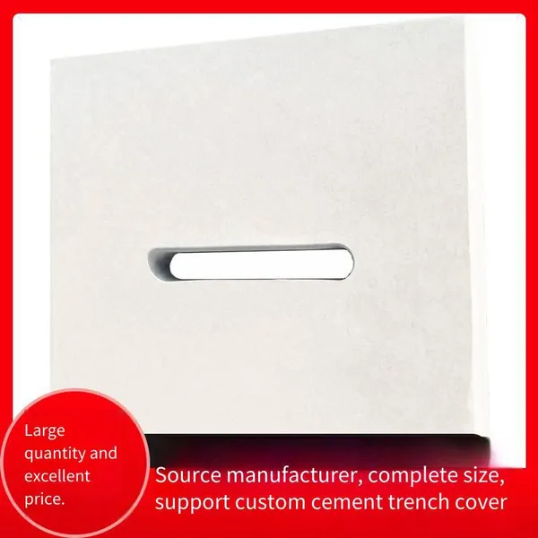 Municipal Engineering Cement Drainage Ditch Covers, Sewer Manhole Covers and Ditch Plates, Masonry Materials, Various Specifications photo-3