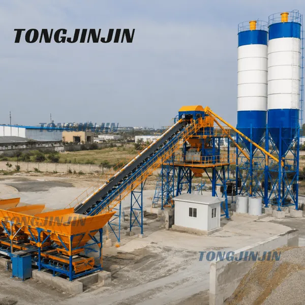 HZS Concrete Batching Plant