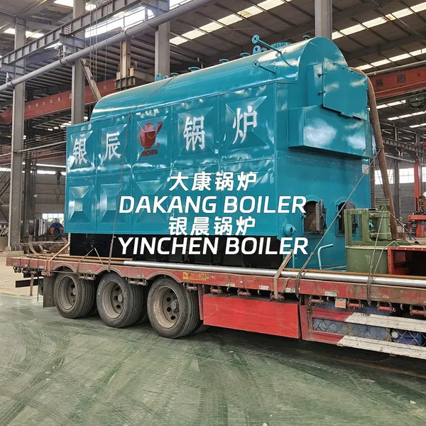 Dakang Large Capacity Biomass Steam Boiler Horizontal Water Tube Continuous Production Steam Boiler