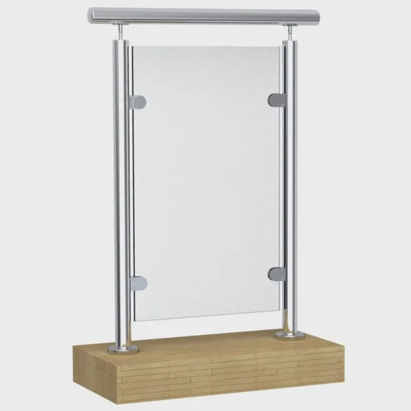Precision Made Glass Baluster Post for Stair Railings photo-4