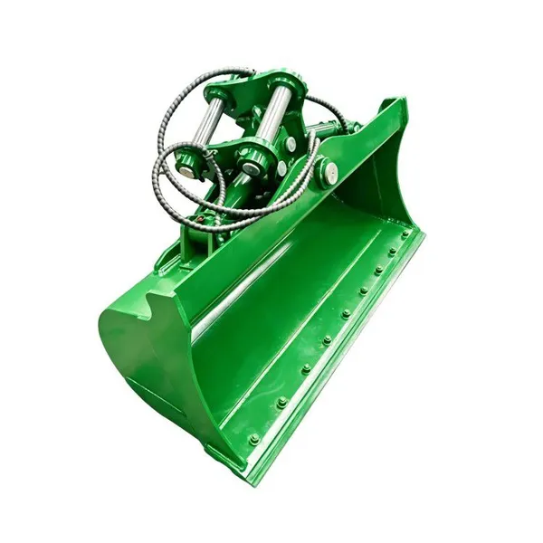 Hydraulic Tilt Bucket 8 Ton With Bolt On Cutting Edge Tilt Pivot Boss for Excavator Attachment Grading photo-3