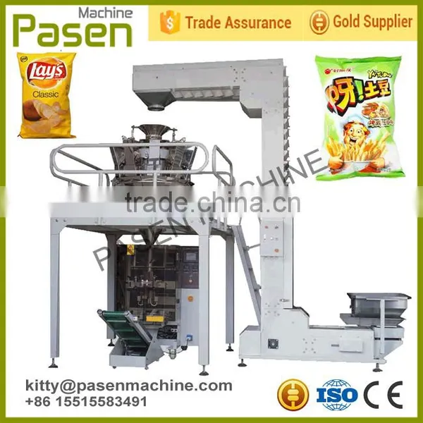 High Speed Crisps Packaging Machine / Automatic Chips Snack Packing Machine photo-5