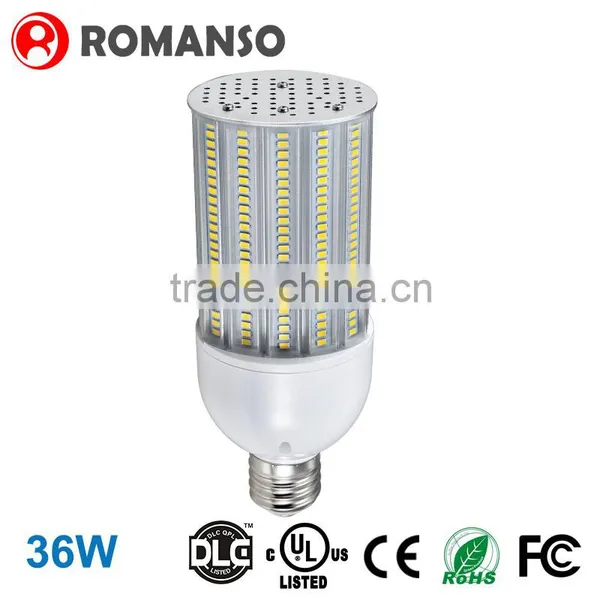 Waterproof IP65 LED Street Light 180 Degree Smd 5630 Corn Led 36w E26 E39 Led Corn Lamp Bulb photo-2