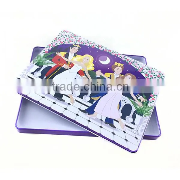 Lovely Cartoon Pen Tin Box,new Style Tin Pencil Case,tin Book Box for Child photo-2