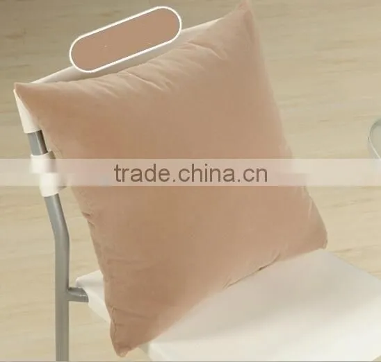 40X40 cm Factory Supply Flocked Fabric Cushion photo-3