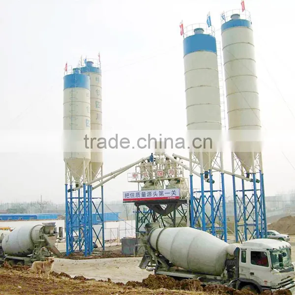 Plant Cement Concrete Batching Plant HZS50 Skip Hoist Cement Plant Supplier's Choice photo-2