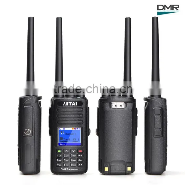VITAI VDG-585 VHF/UHF 5W 1000CH GPS Function IP67 Waterproof Mototrbo Tier I&II DMR Digital Portable Transceiver photo-4