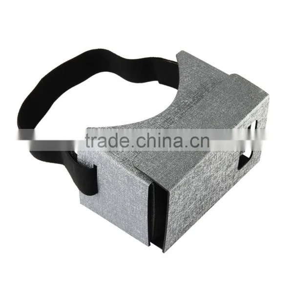 More Popular and Best Price 3d Glasses Cardboard vr Glasses PU photo-2