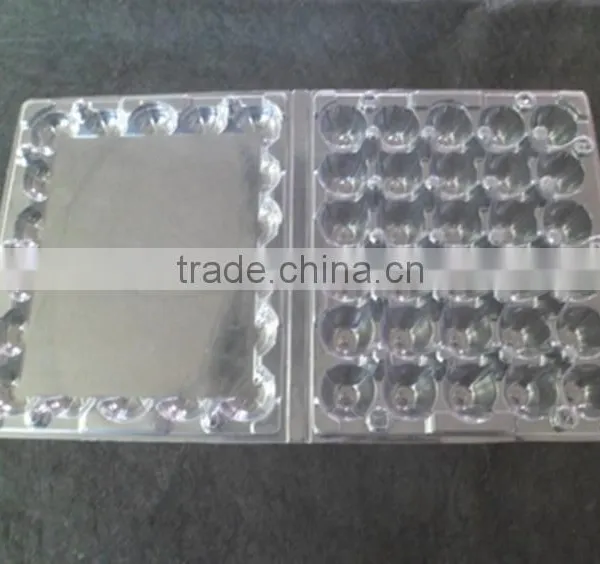 Factory Price 30 Holes Disposable Plastic Quail Egg Trays photo-3