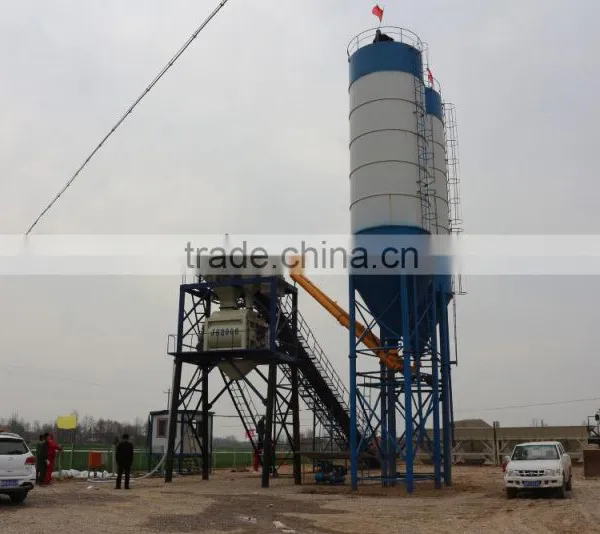 Measuring Nicety Concrete Batching Plant HZS 50 Concrete Mixer Plant photo-2