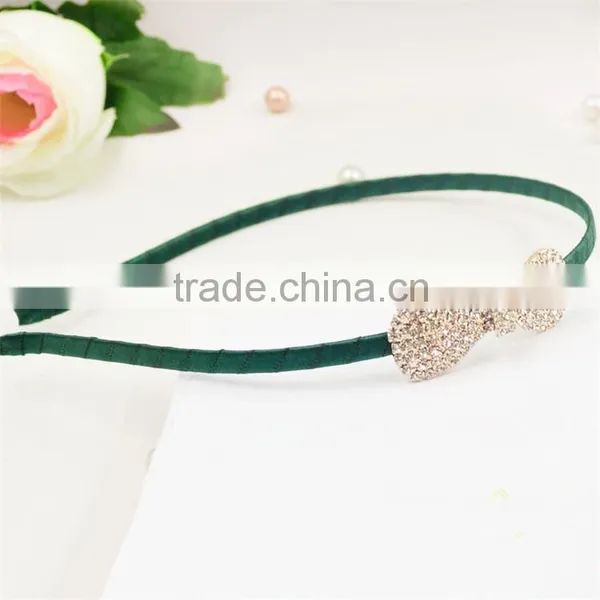 Lady Hairband Headband Hair Accessory Knotbow Crystal Metal Hair Band photo-5
