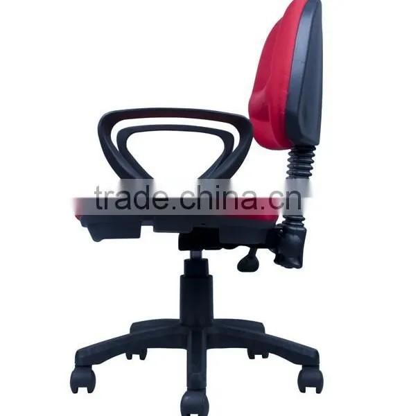Ergonomic Swivel Office Chair With Fixed Armrest photo-3