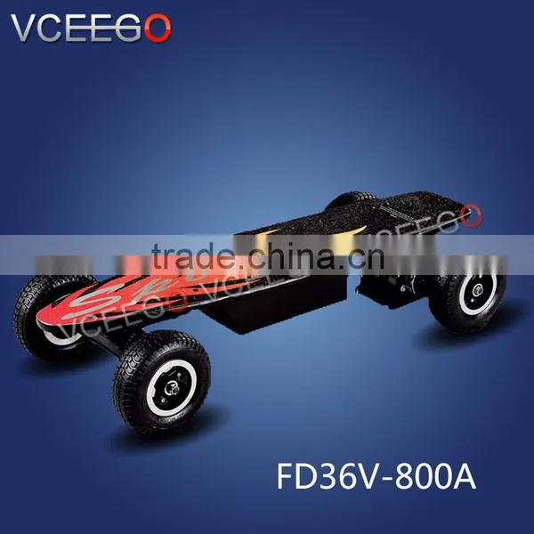 Hight Quality Soild Military Tire Smart Two Wheels Self Balancing Electric Skateboard With Remote Control photo-5