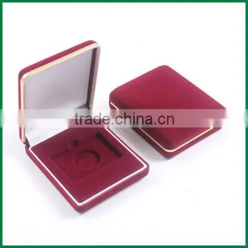 Stock Red,blue,black,green Flocking Velvet Badge,medal,coin Box Wholesale photo-4