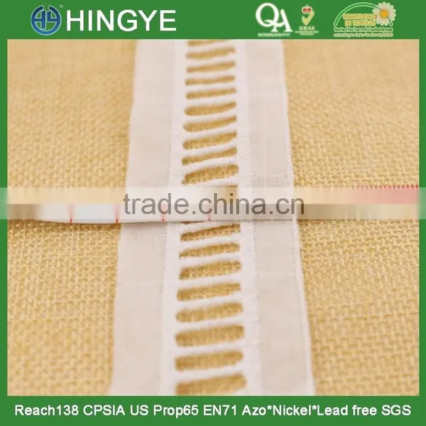 Hot Selling White Ladder Lace for Clothing Decoration H1551-2 photo-6