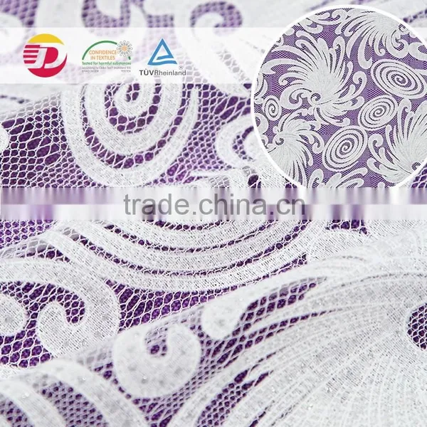 Wholesale Cheap Polyester Guipure Lace Fabric With High Quality for Underwear photo-2