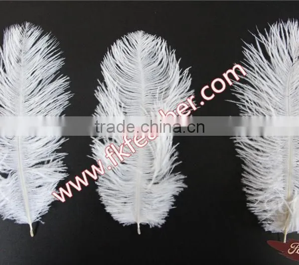 Wholesale Cheap DIY Multicolor Craft Small White Ostrich Feather 15cm to 20cm For Wedding Decorations photo-3