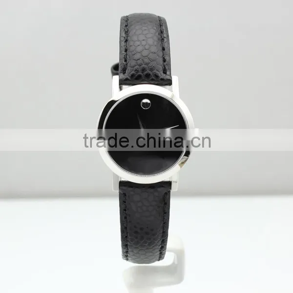 the Unique Black Leather Women Watches photo-2