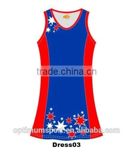 Optimum Custom Netball Dress With Cheap Price photo-2