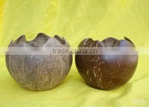 Coconut Shell Bowl for Candles Holder
