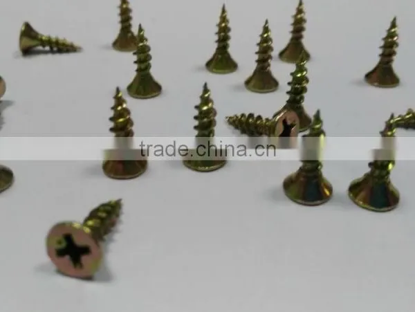 Flat Head Steel 14mm Length Small Selft Tapping Collated Drywall Screw photo-2